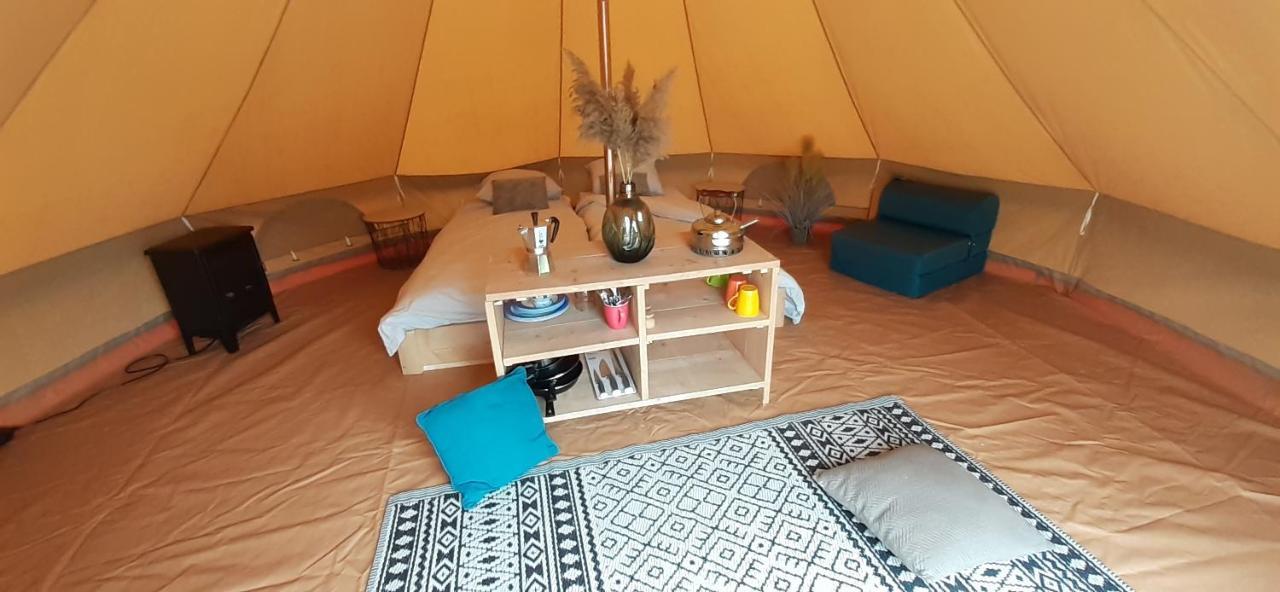 Tente Bell Au Camping Hautoreille Bannes  المظهر الخارجي الصورة