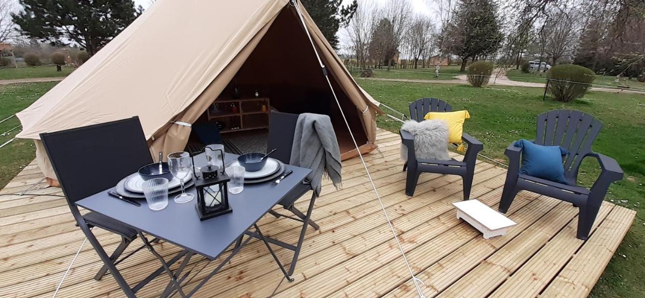 Tente Bell Au Camping Hautoreille Bannes  المظهر الخارجي الصورة