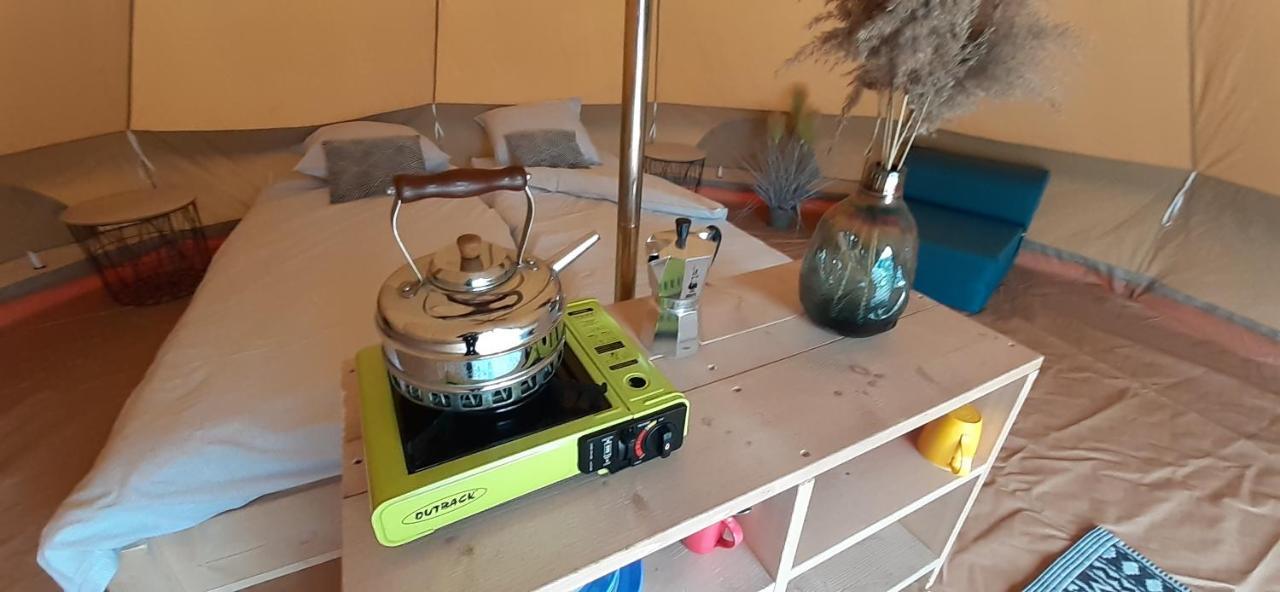 Tente Bell Au Camping Hautoreille Bannes  المظهر الخارجي الصورة